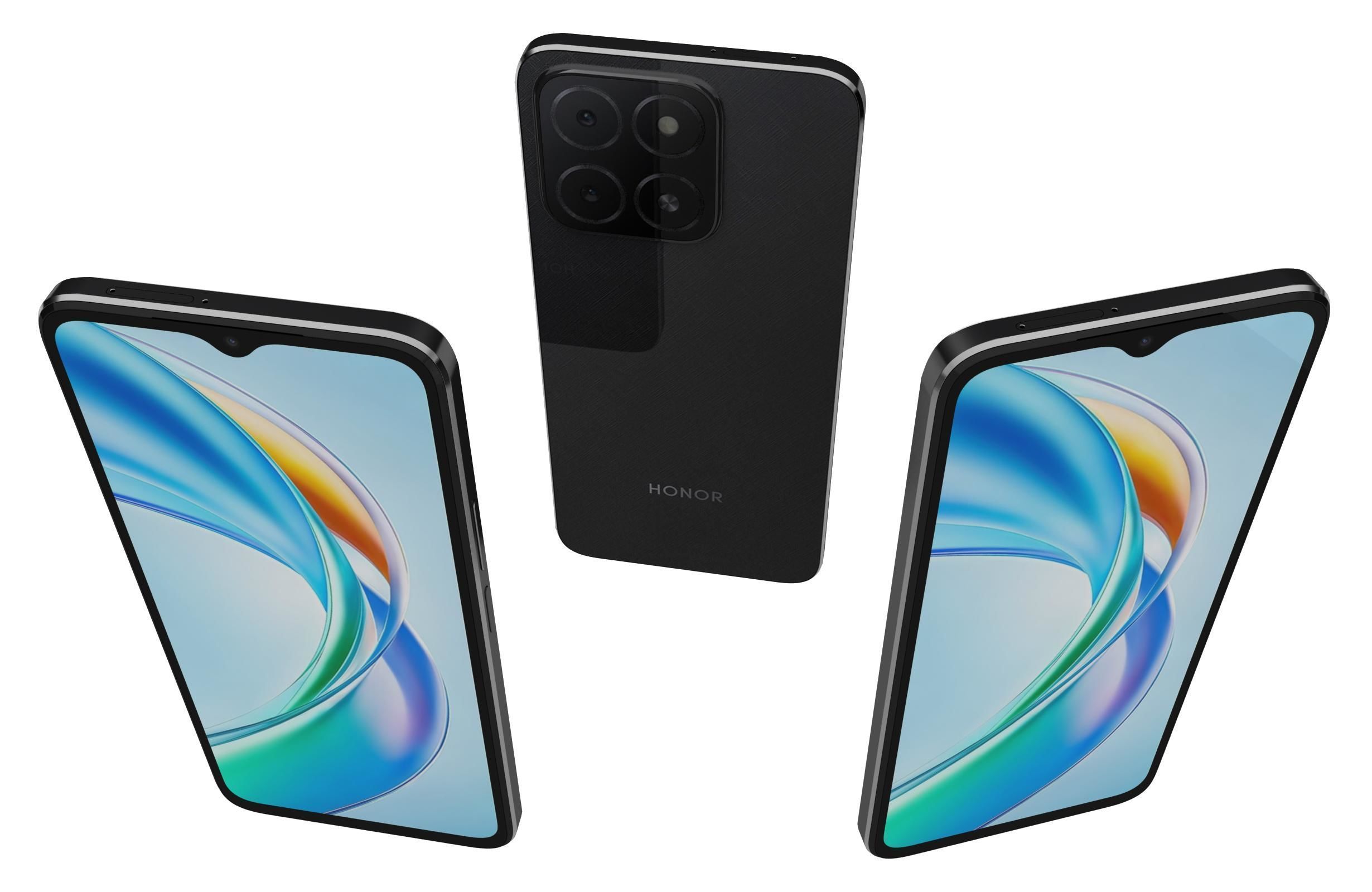 Honor X5b Plus All Colors 3D model_12