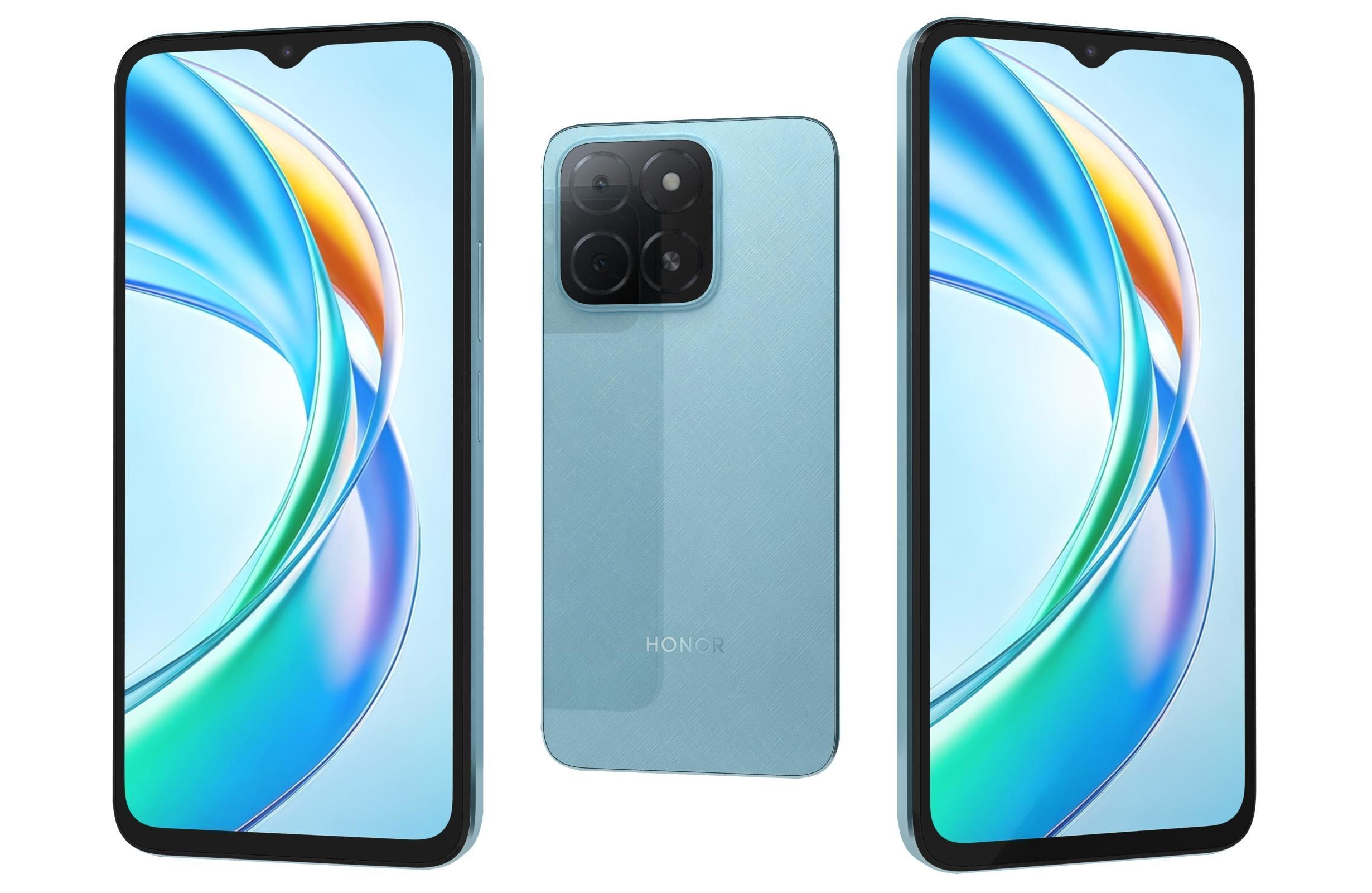 Honor X5b Plus All Colors 3D model_1