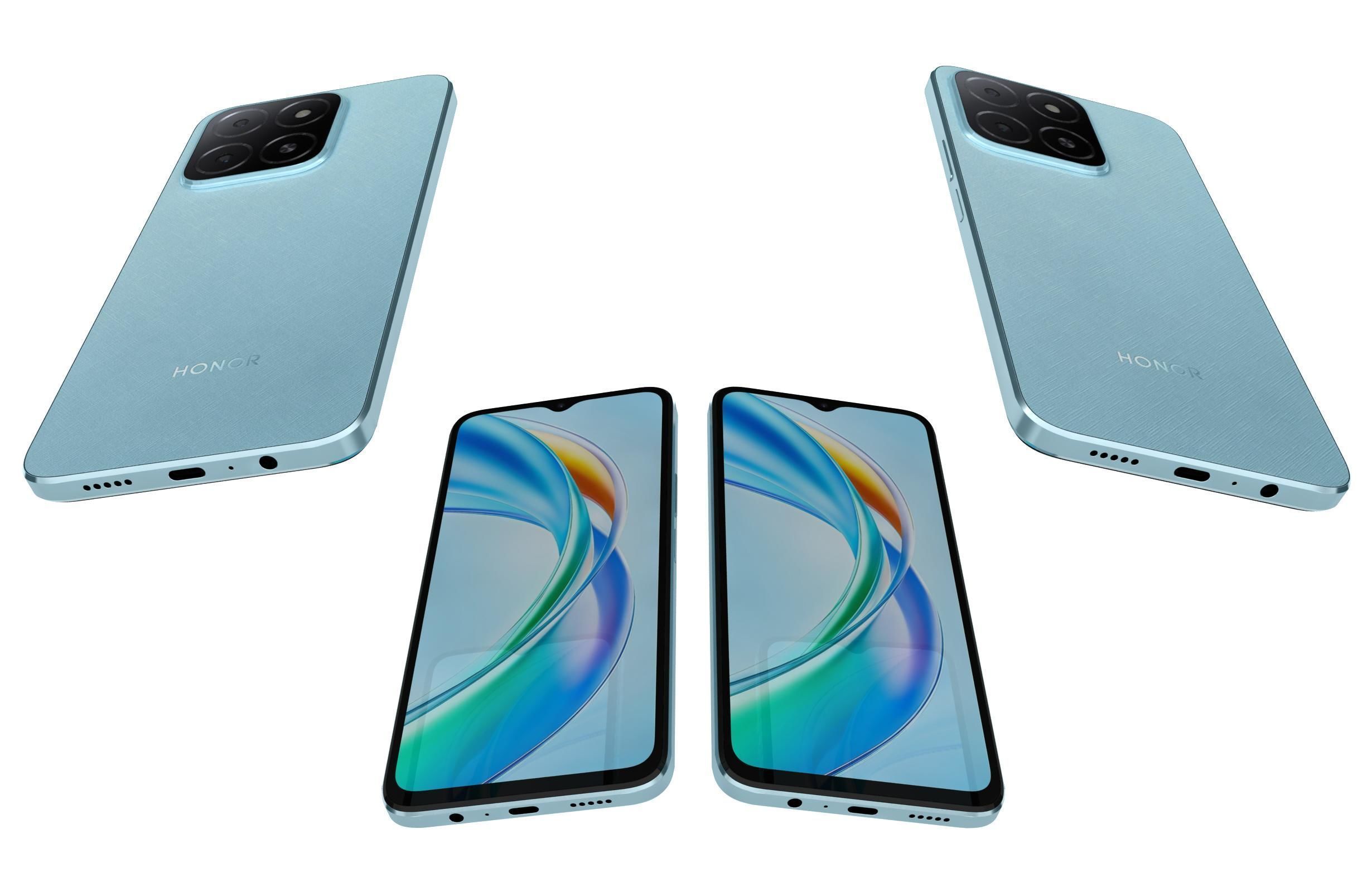Honor X5b Plus All Colors 3D model_6