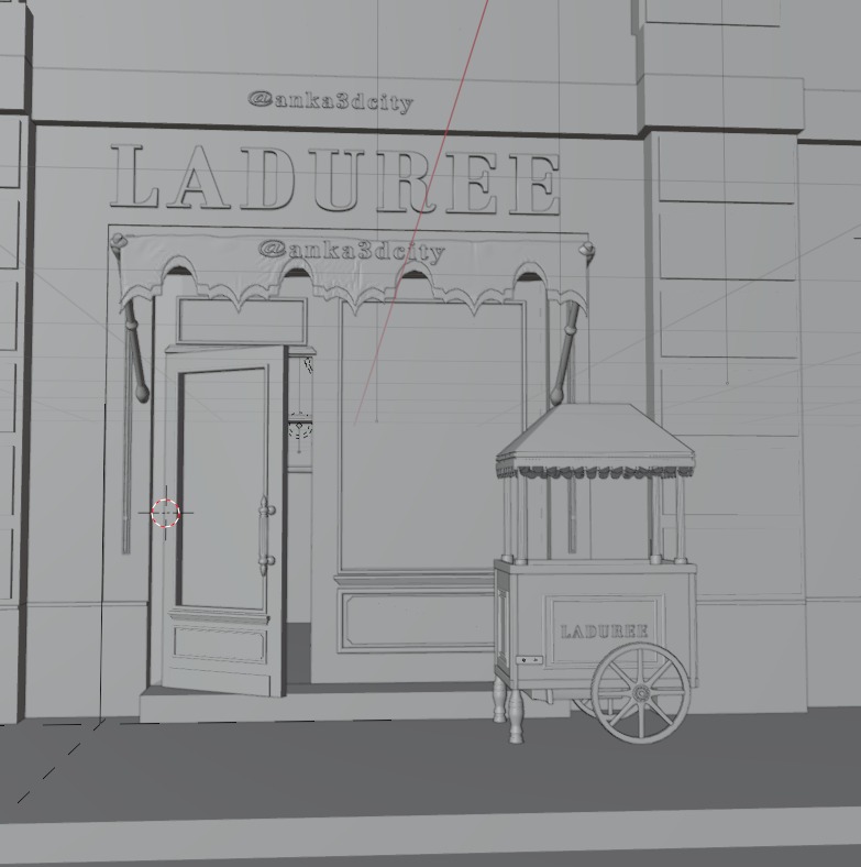 laduree paris 3D model_13