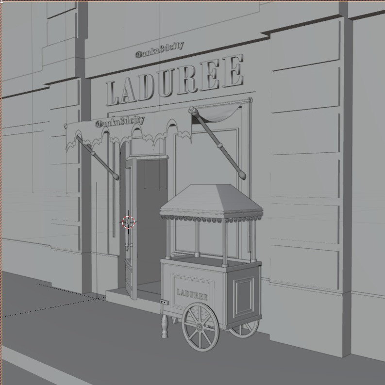 laduree paris 3D model_15