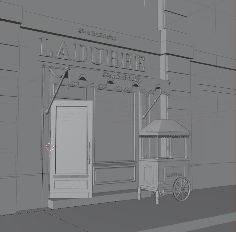 laduree paris 3D model_12
