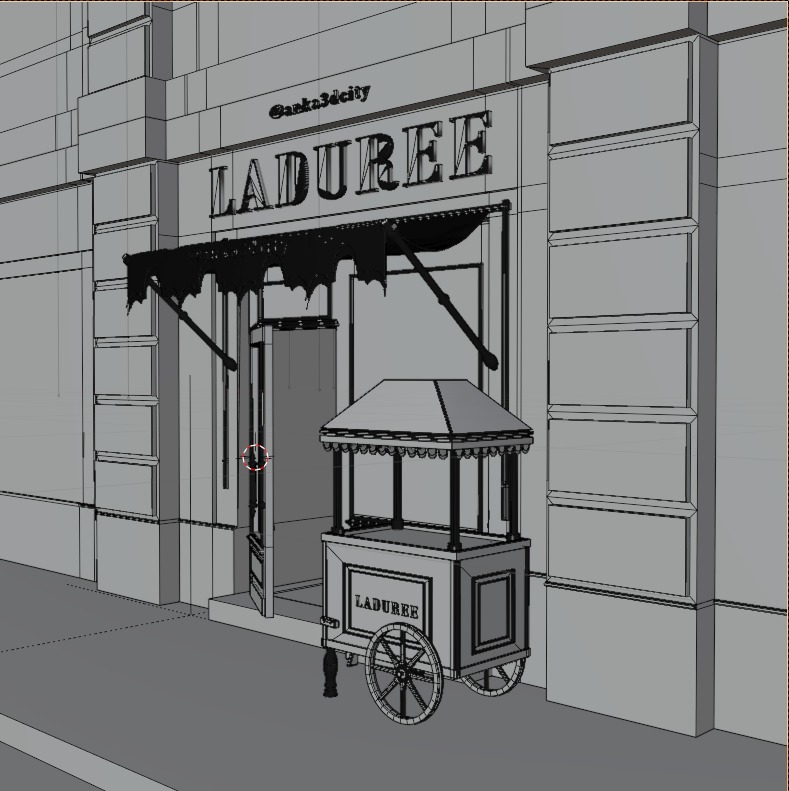 laduree paris 3D model_16