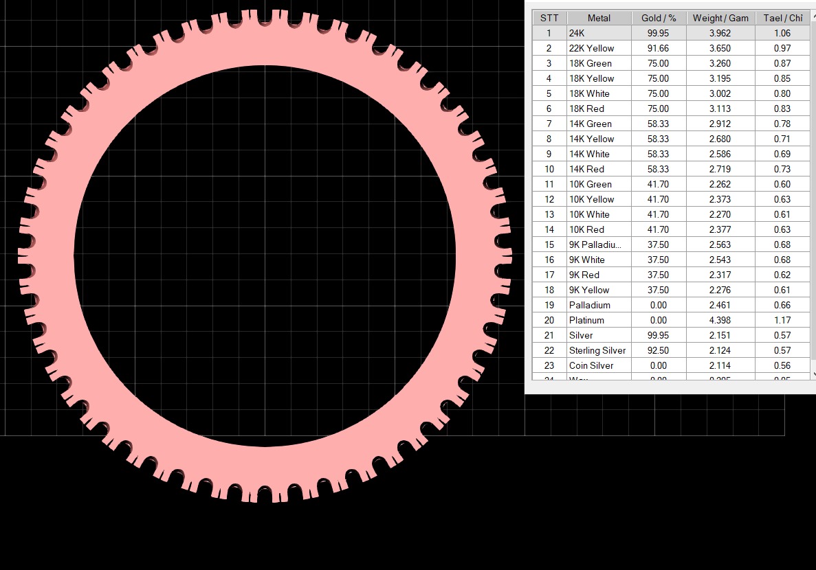 Couple Ring Diamond Luxyry cad file 003 3D print model_20