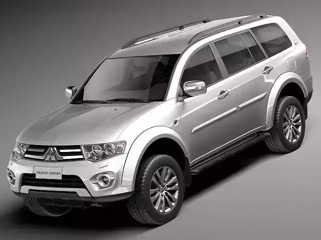 Mitsubishi Pajero Dakar 2014 3D model