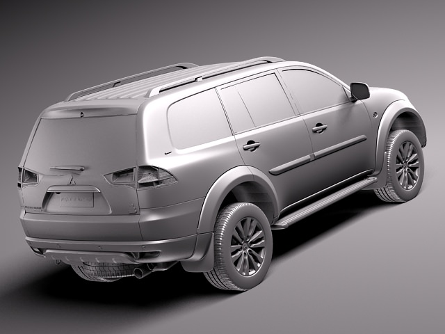 Mitsubishi pajero 3d model