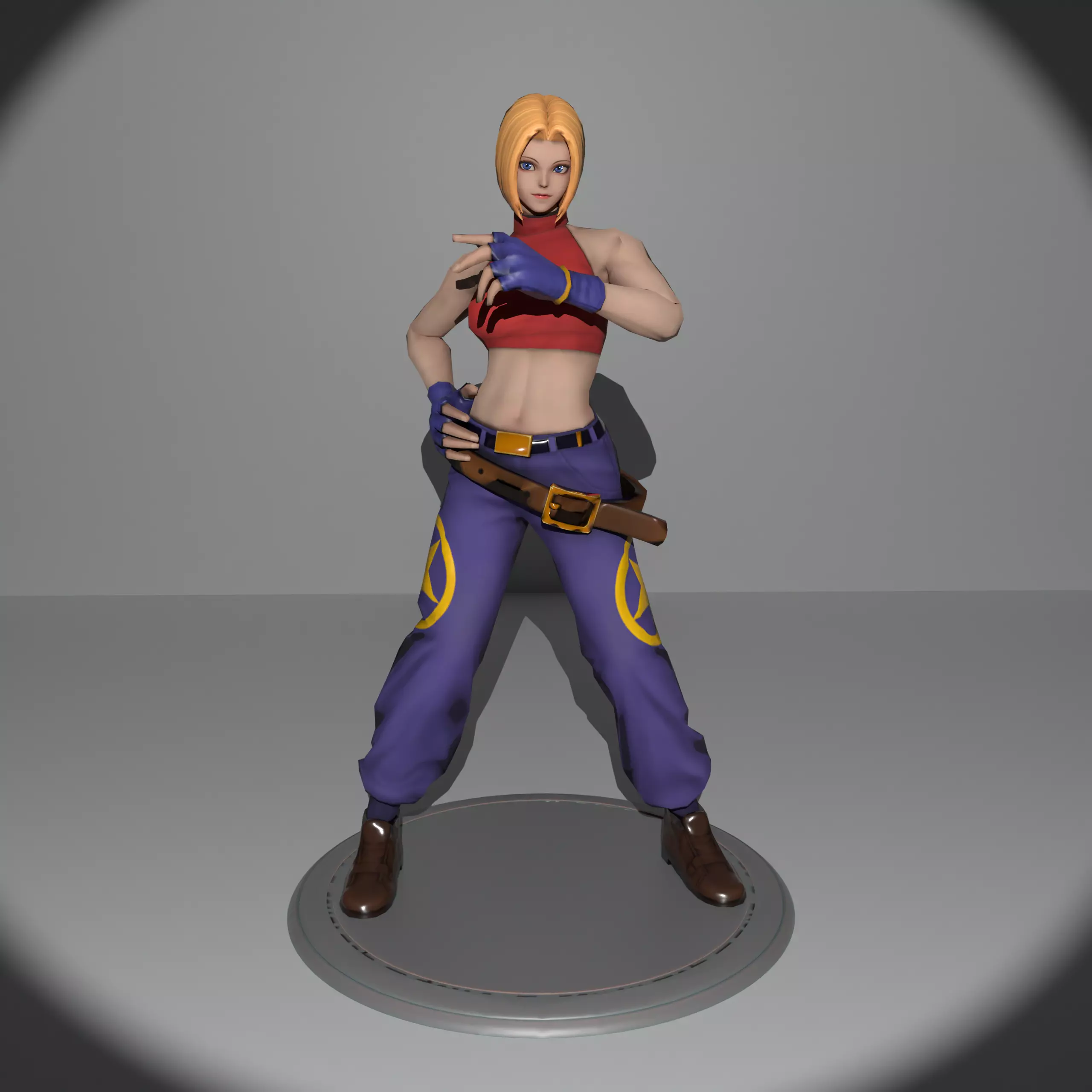 Blue Mary 97 3D print model