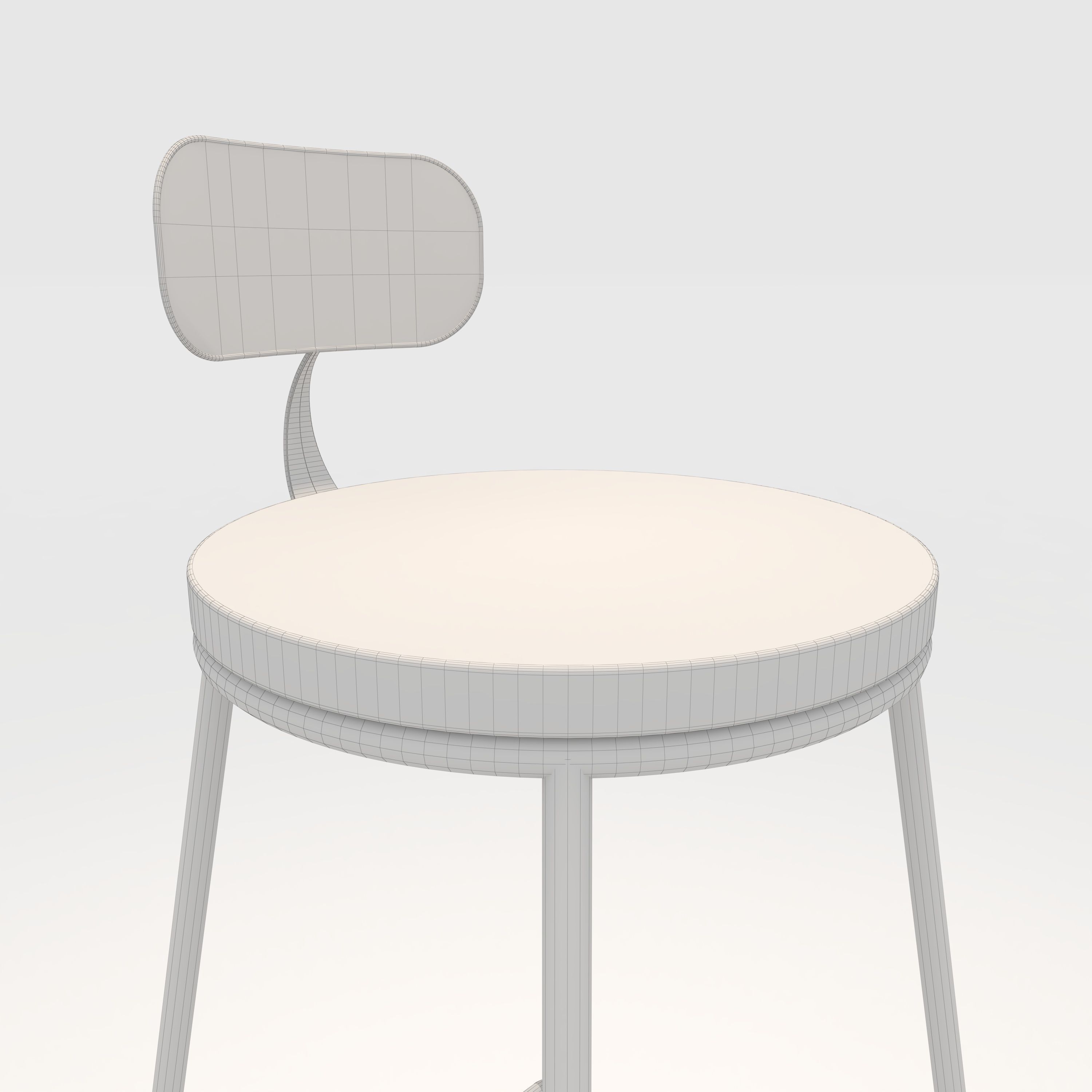 Bar stool 1 3D model_13