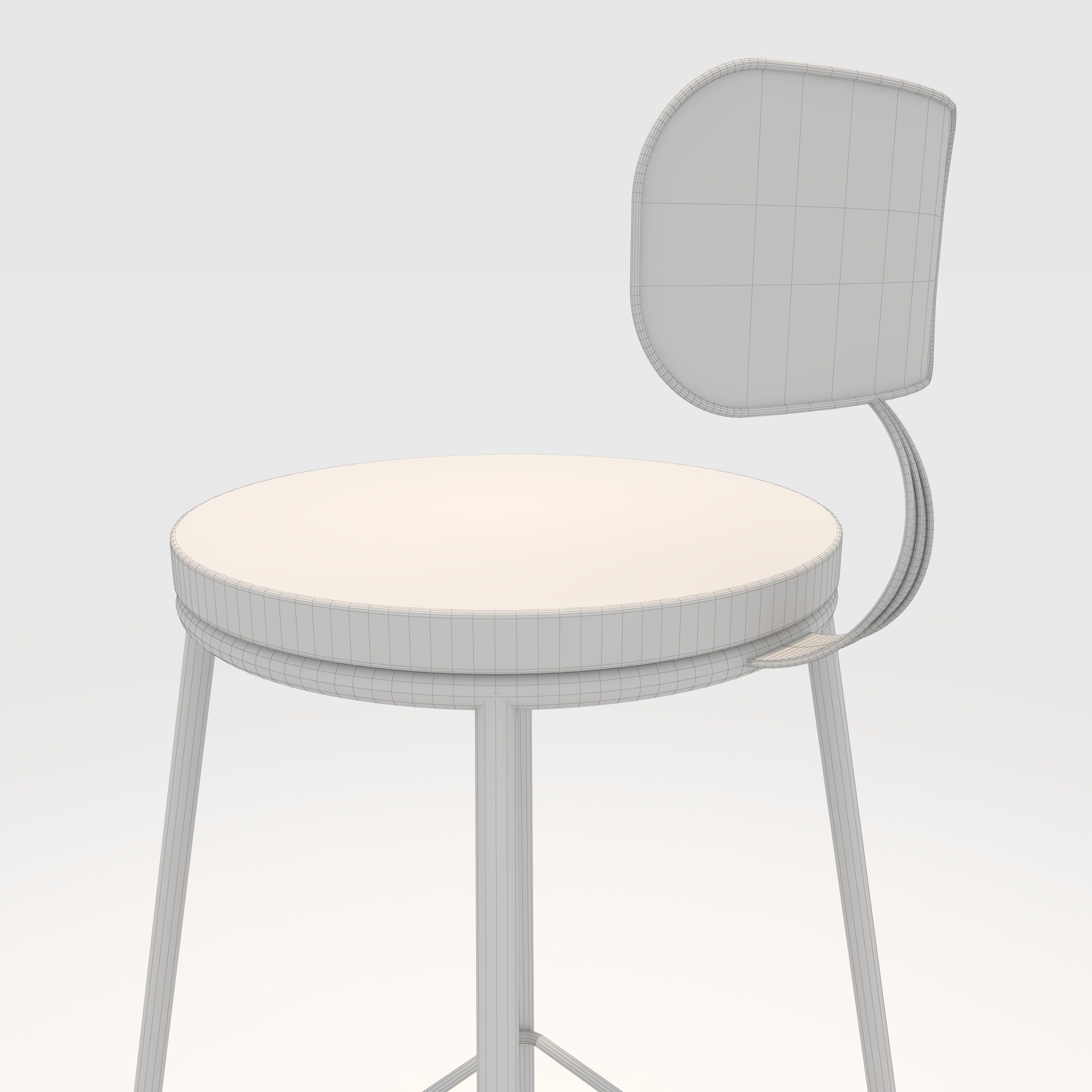 Bar stool 1 3D model_15