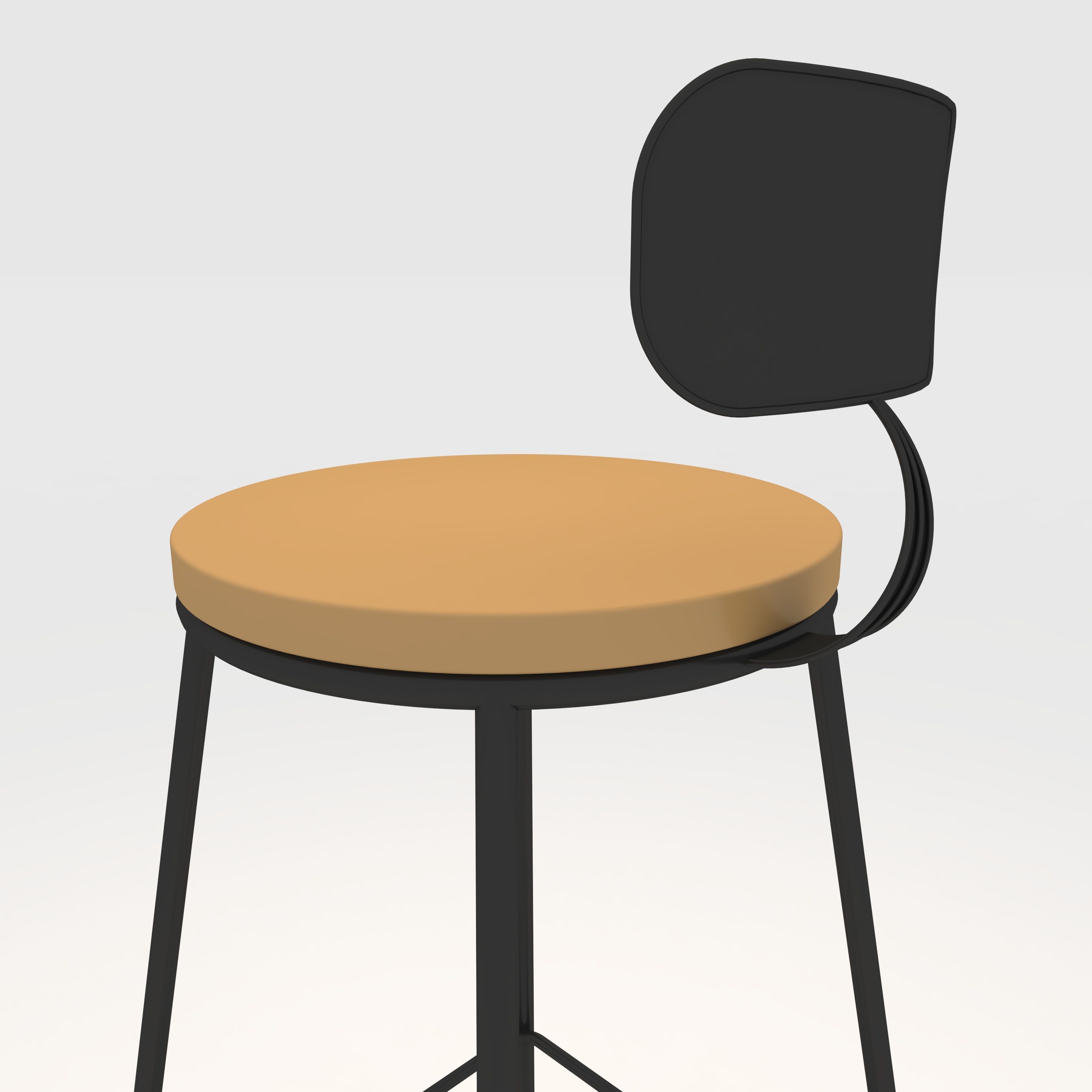 Bar stool 1 3D model_14