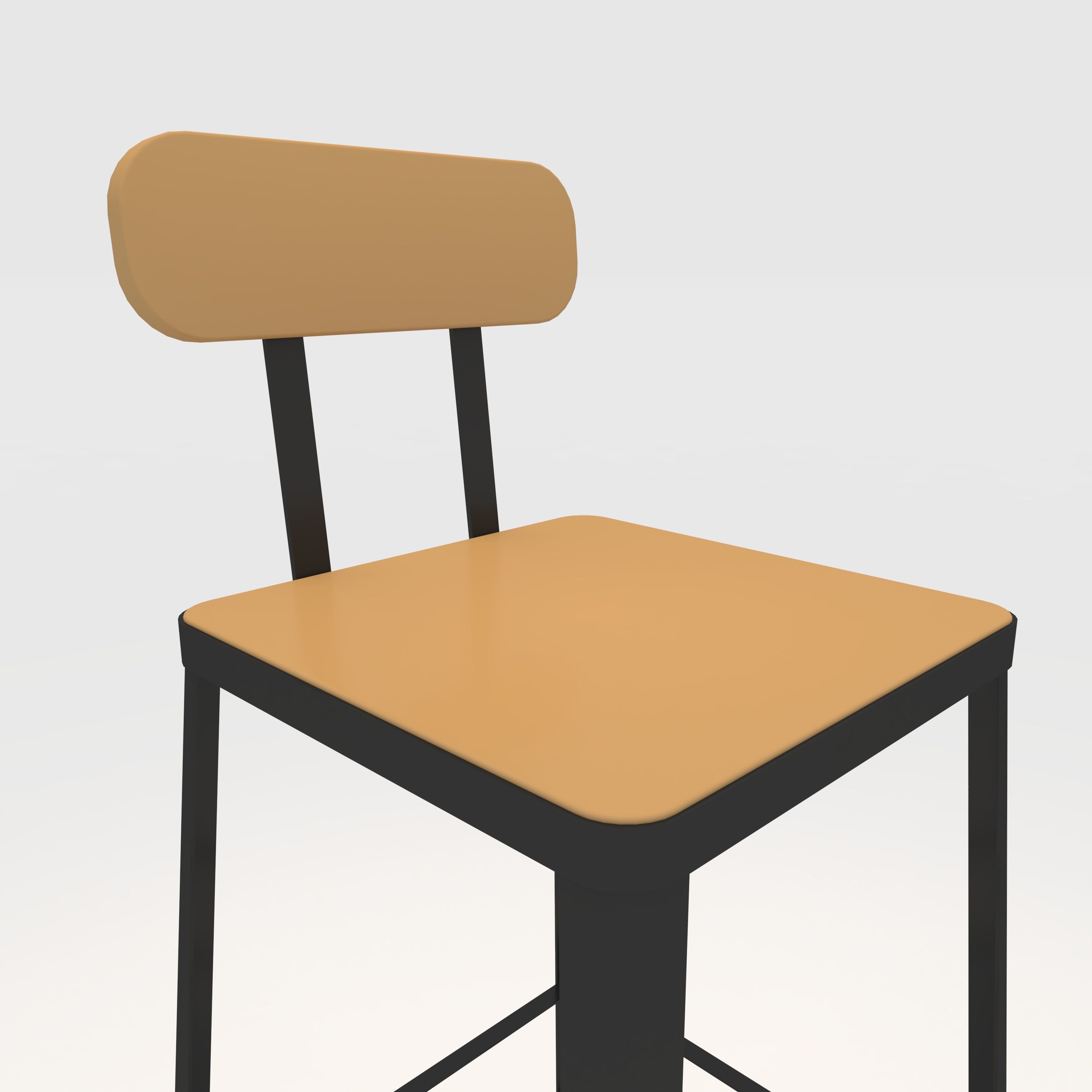 Bar Stool 2 3D model_12