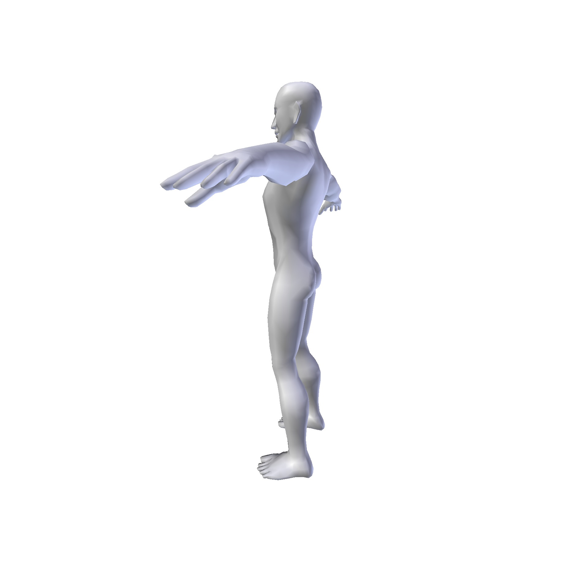 Man 1 87m basemesh Low-poly 3D model_6