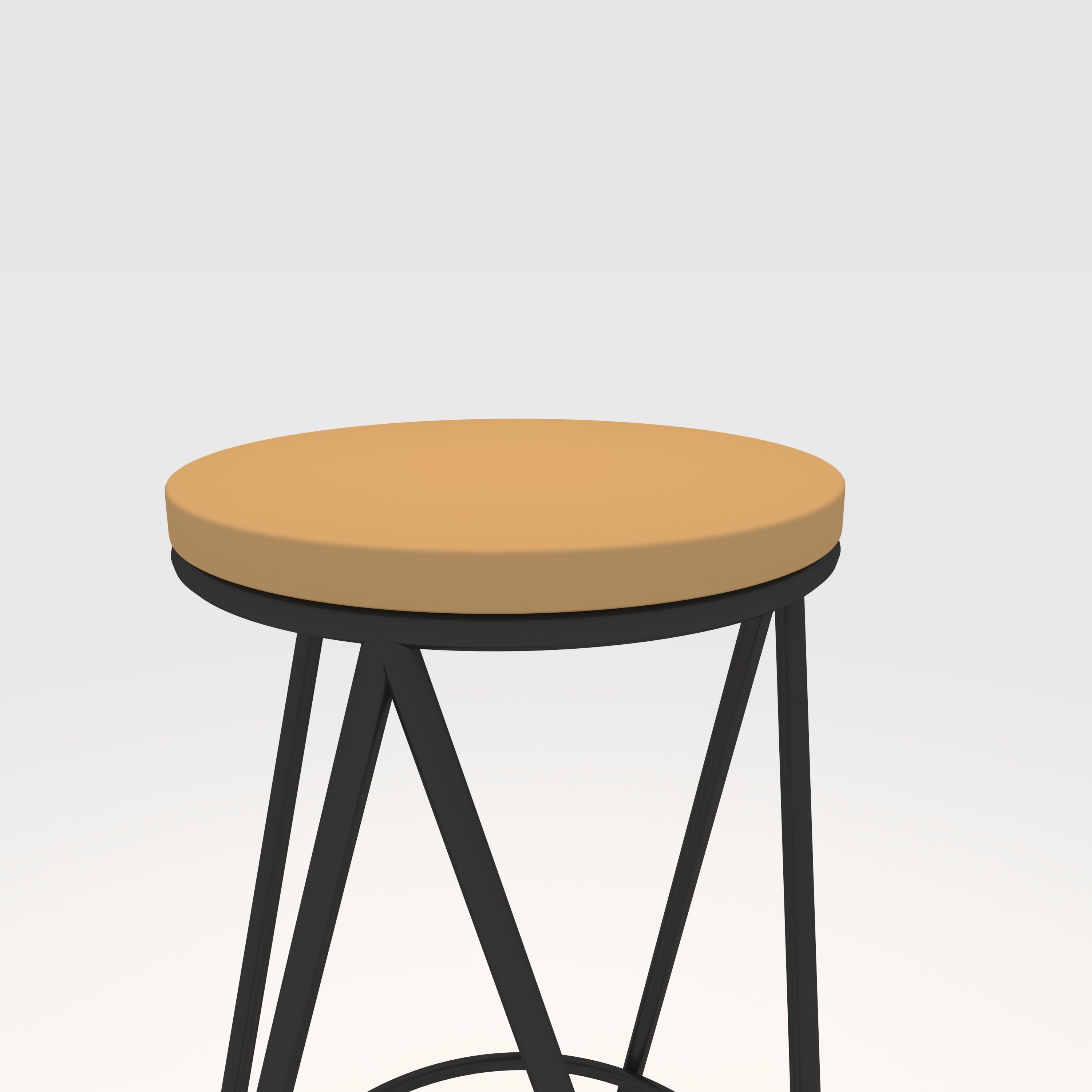 Bar Stool 3 3D model_14