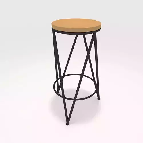 Bar Stool 3 3D model