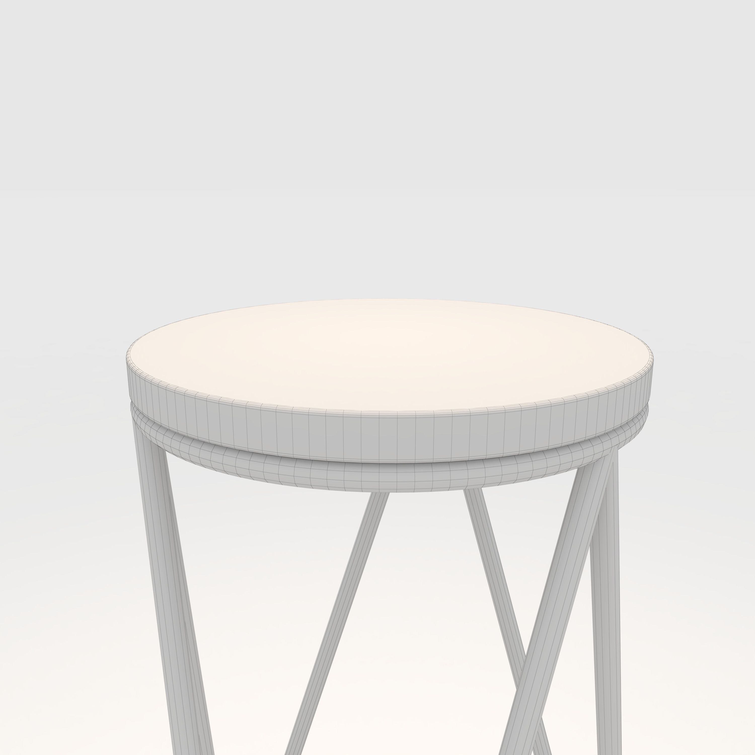 Bar Stool 3 3D model_13
