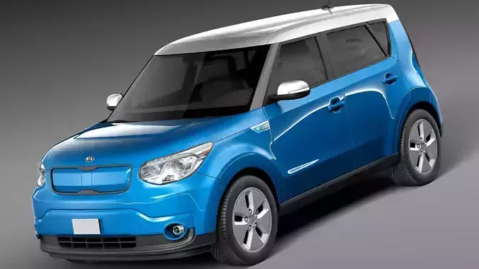 Kia Soul EV 2015 3D model