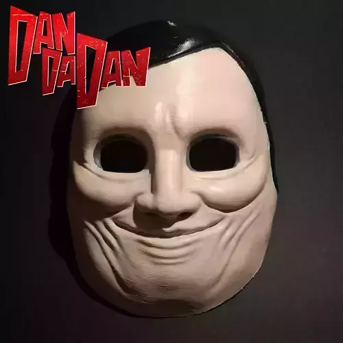 Dandadan Serpo mask 3D print model