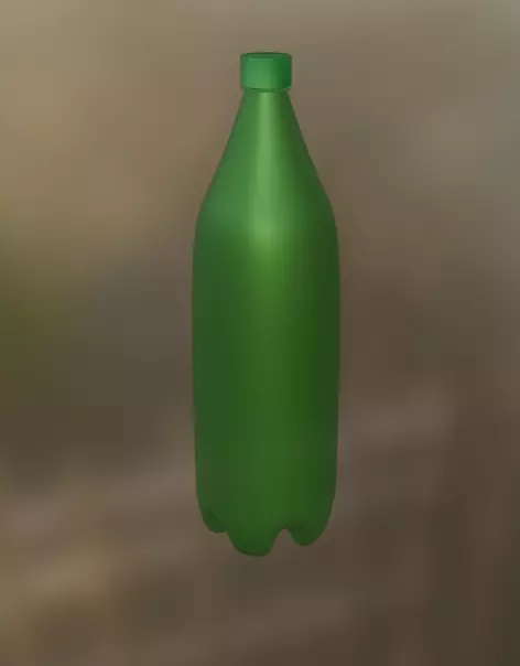 Plastic bottle Free 3D model