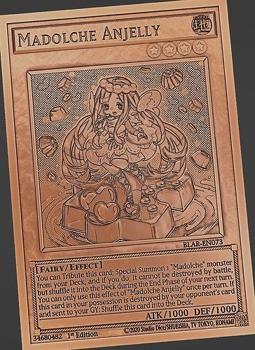 Madolche Anjelly - yu-gi-oh Free 3D print model