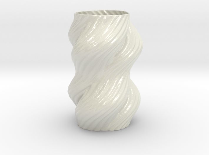 Organic Vase 3D print model_3