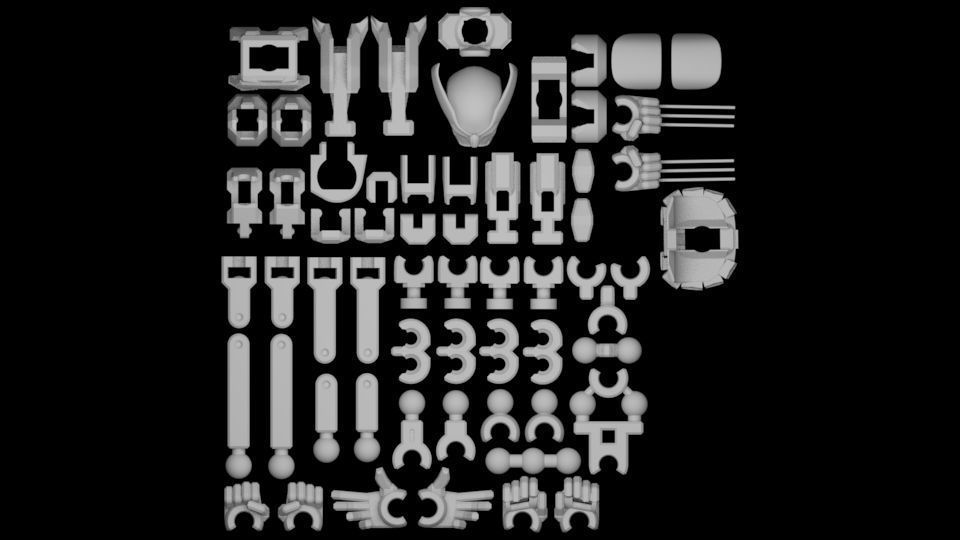 DUMMY FIGURE X-MEN WOLVERINE 3D print model_3
