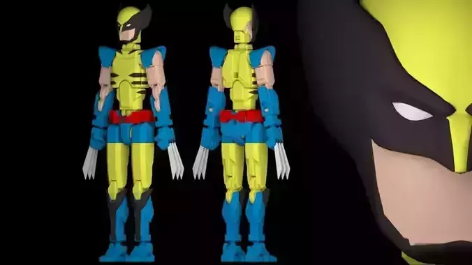 DUMMY FIGURE X-MEN WOLVERINE