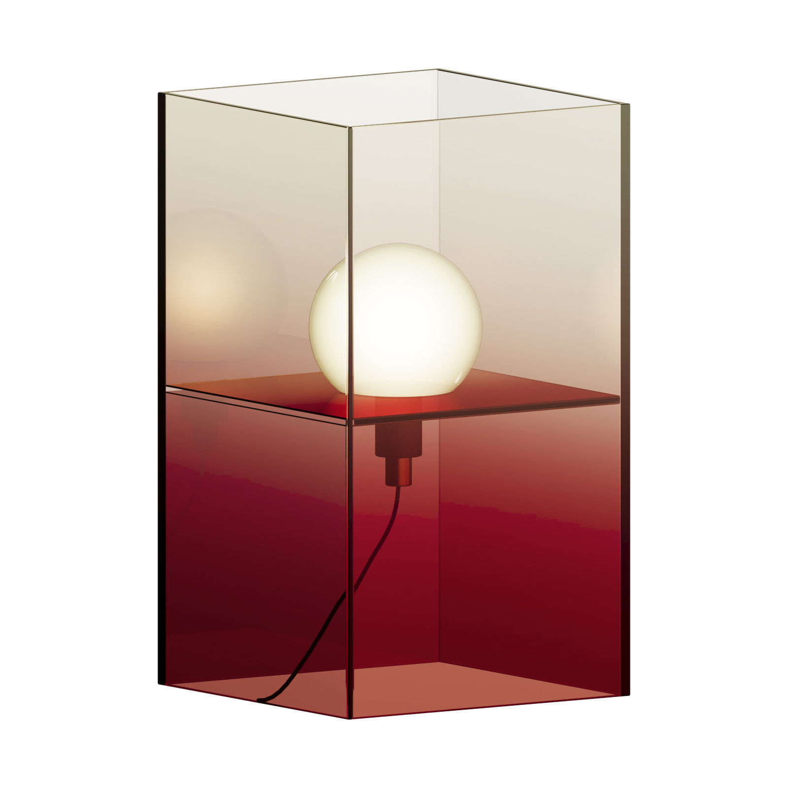 Mermaid and Scarlet Sunset Table lamps By Studio Monsoleil 3D model_1