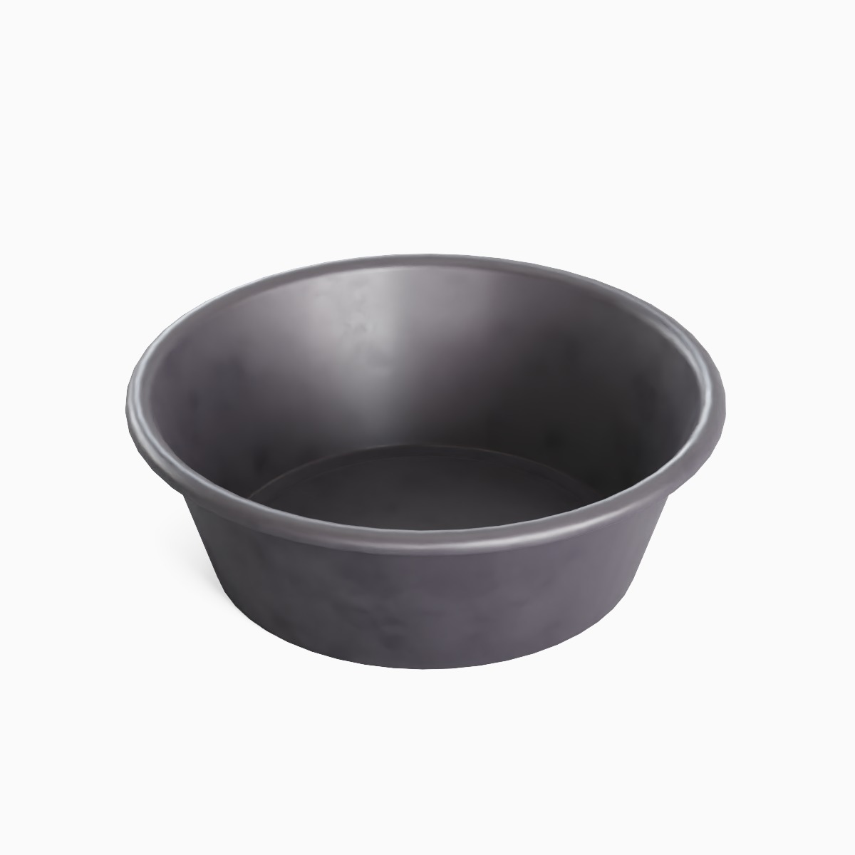 Plastic Wash Basin D 10 3D model_5
