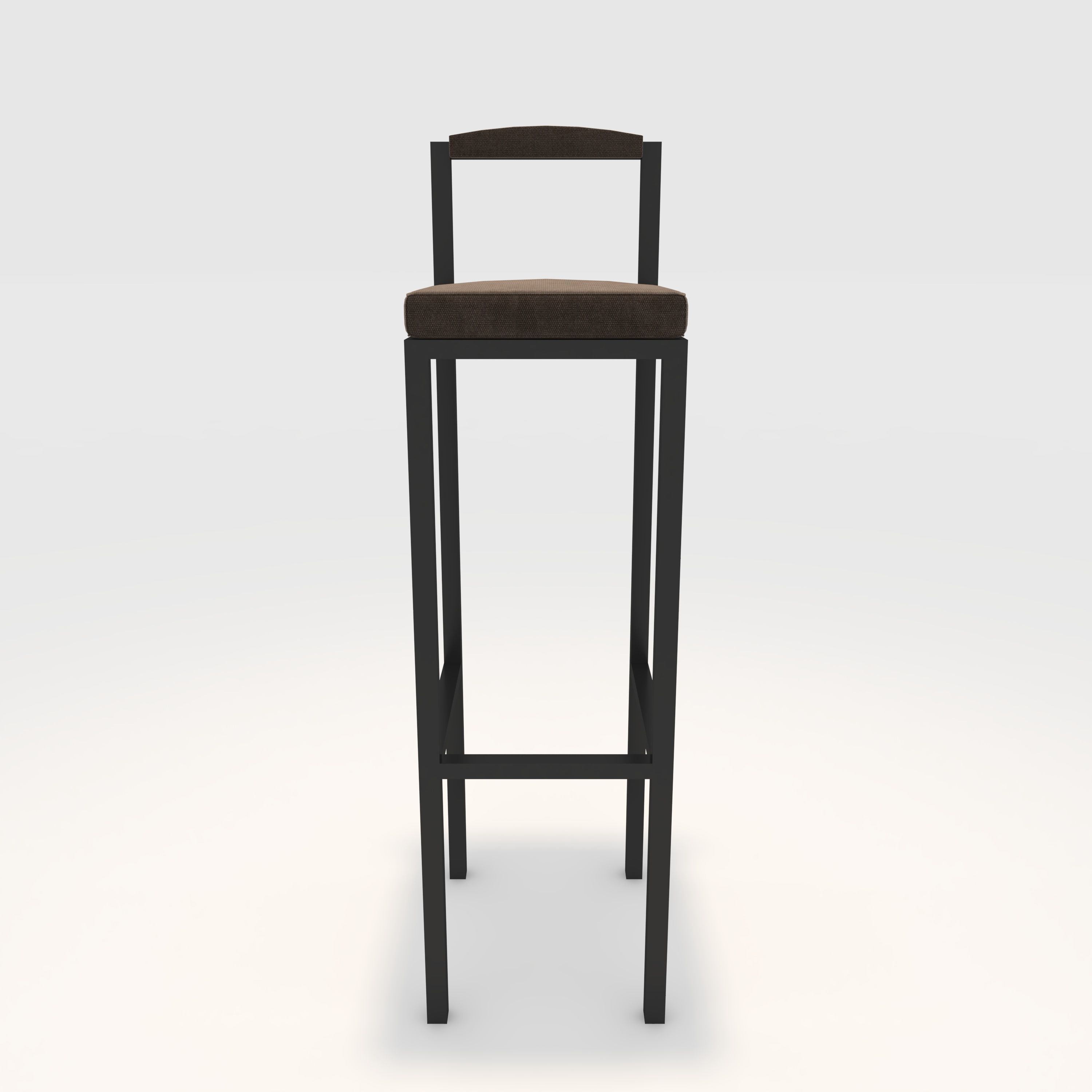 Bar Stool 7 3D model_8
