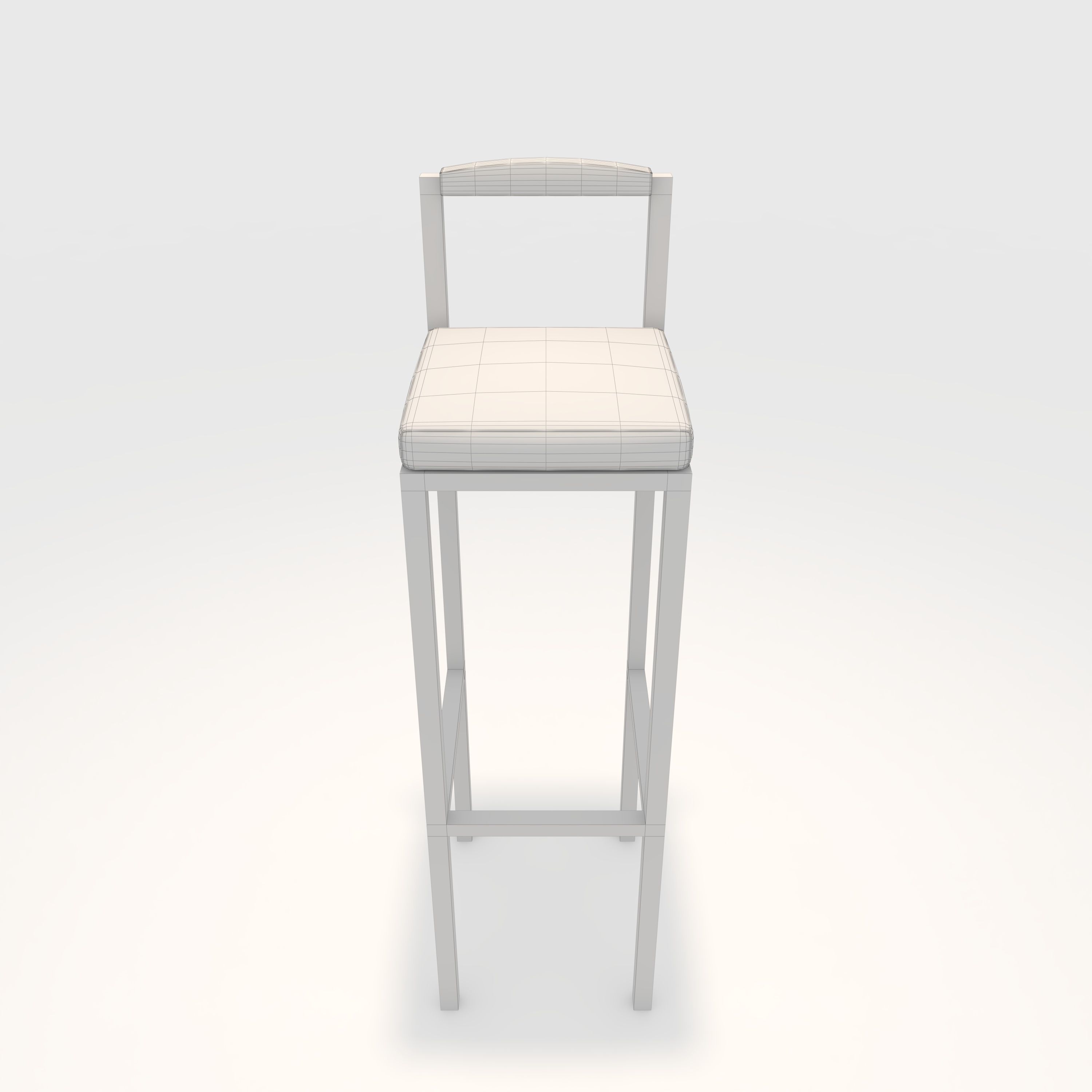 Bar Stool 7 3D model_3