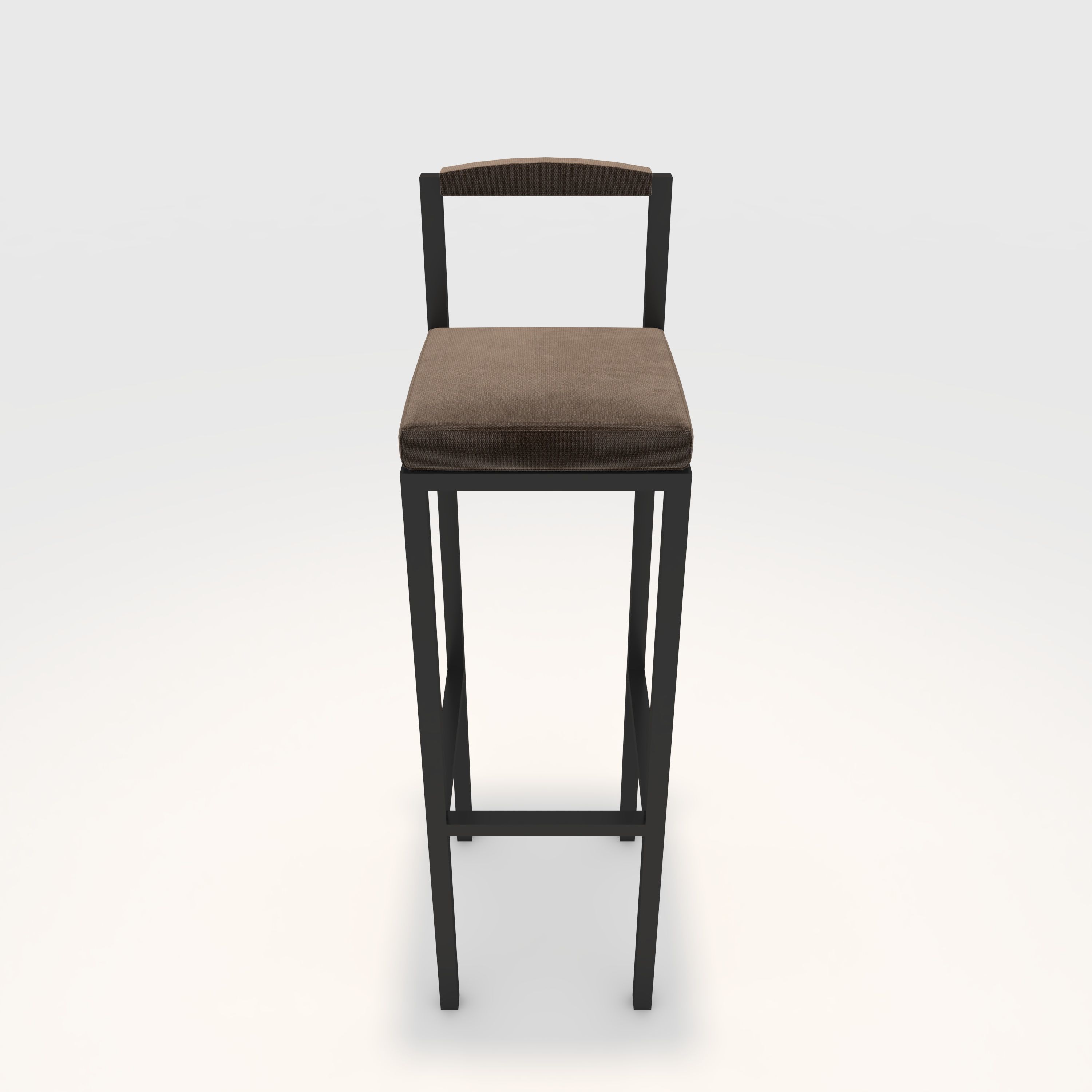Bar Stool 7 3D model_2