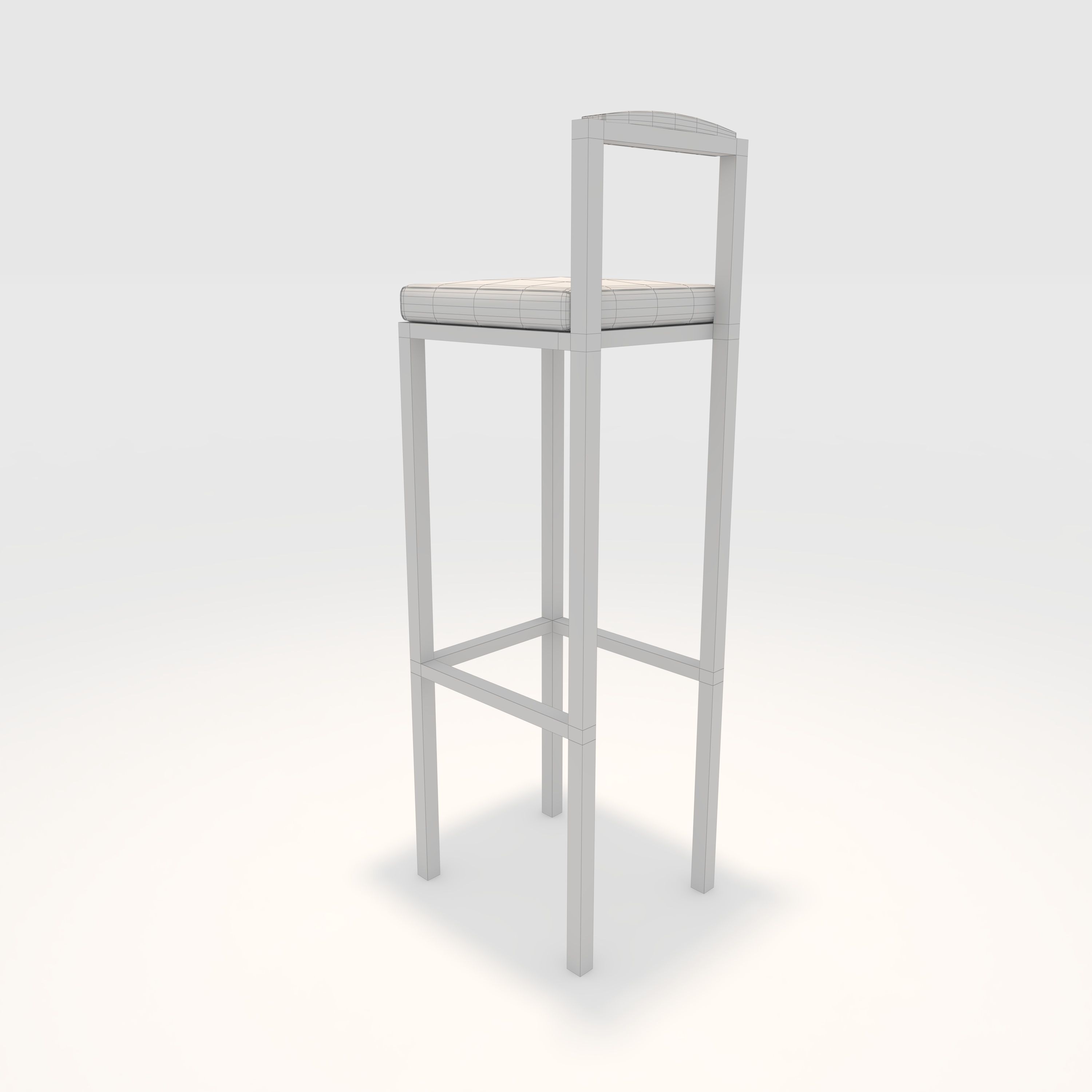 Bar Stool 7 3D model_11