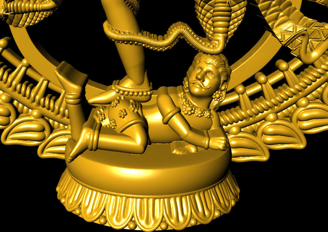 Natraj pendent High Quality   3D print model_5