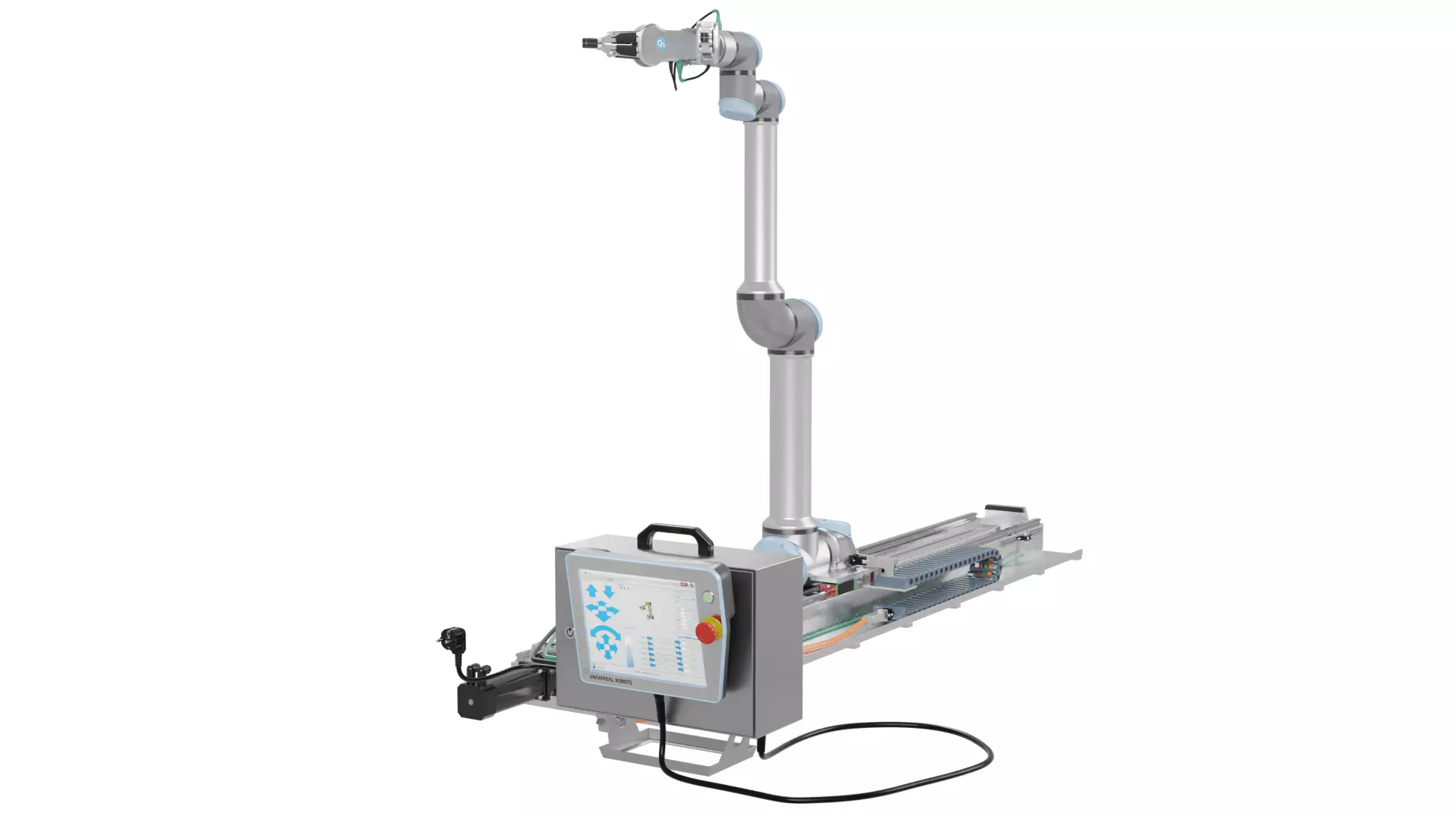 Industrial Robot 3D model_0