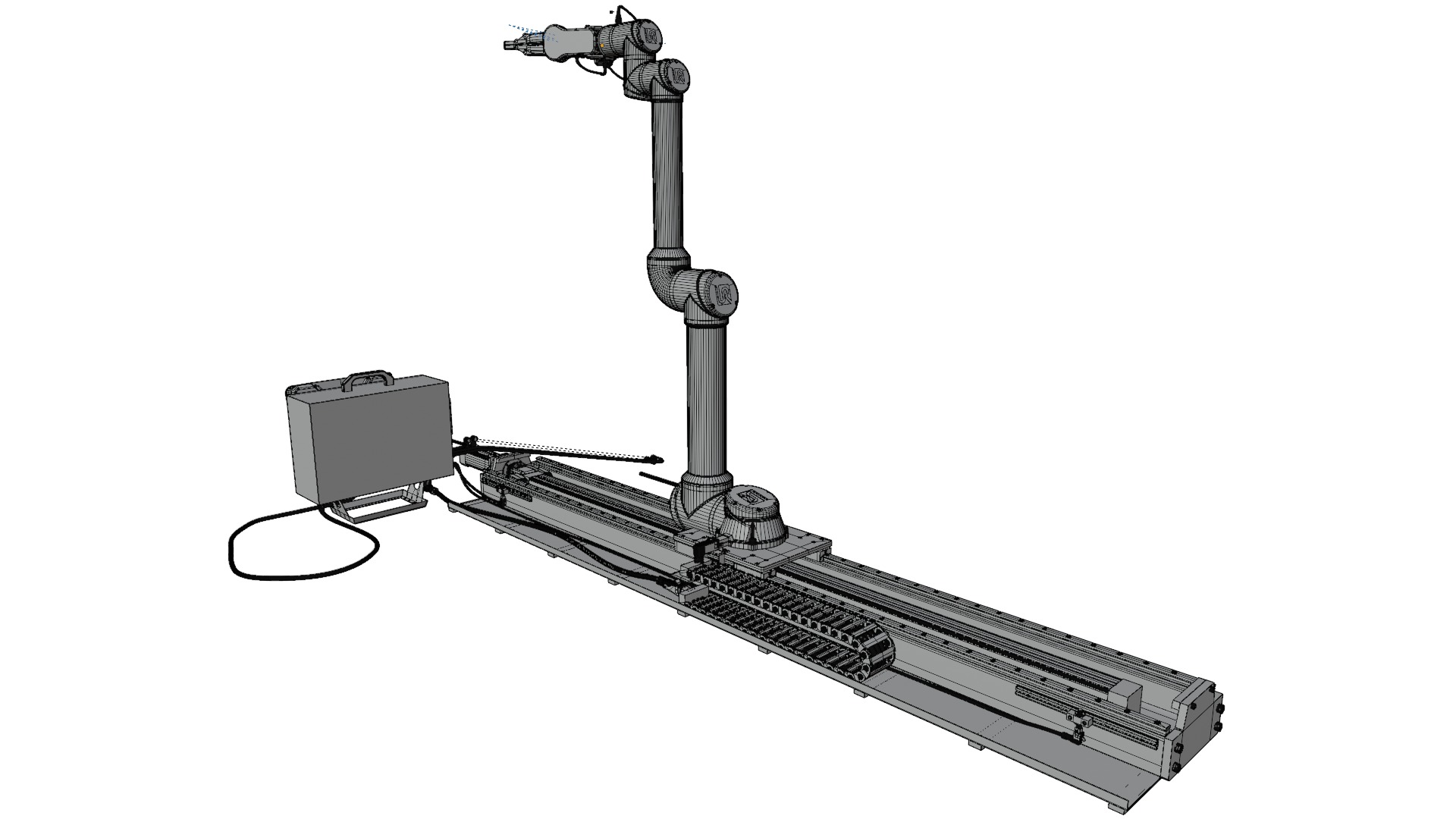 Industrial Robot 3D model_11