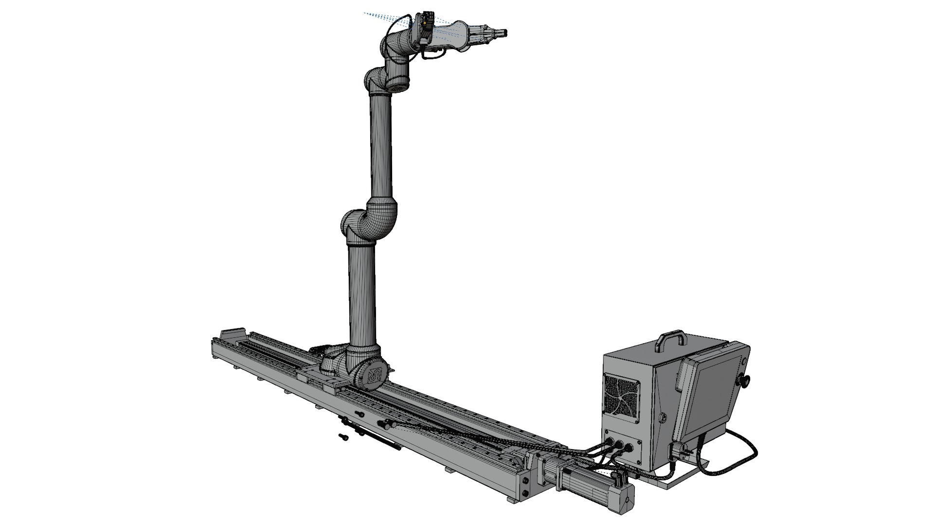 Industrial Robot 3D model_15