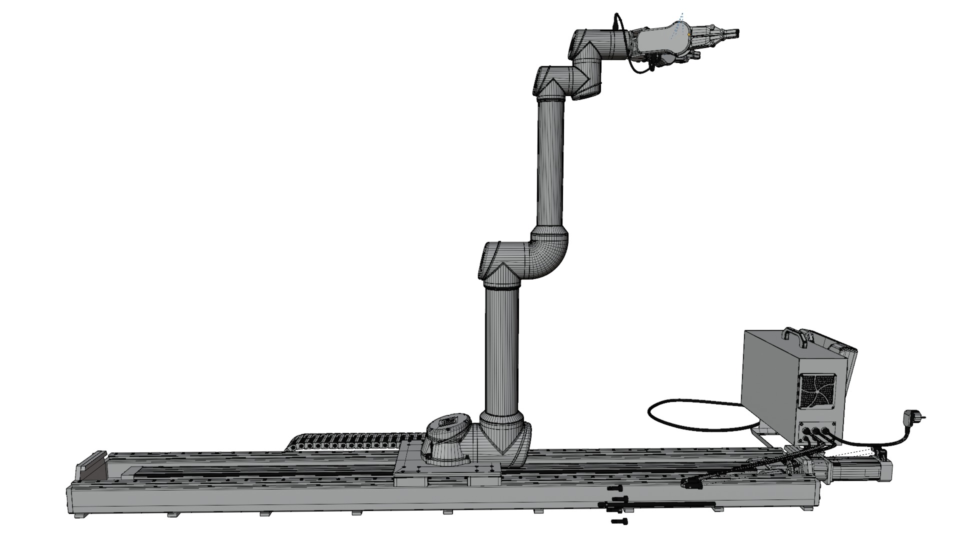 Industrial Robot 3D model_14