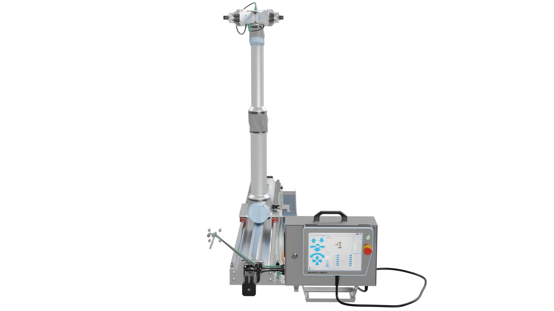 Industrial Robot 3D model_7