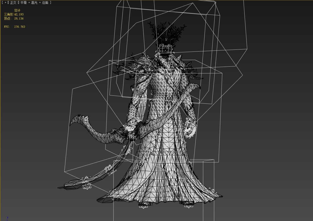 Dark elf 3D model_16