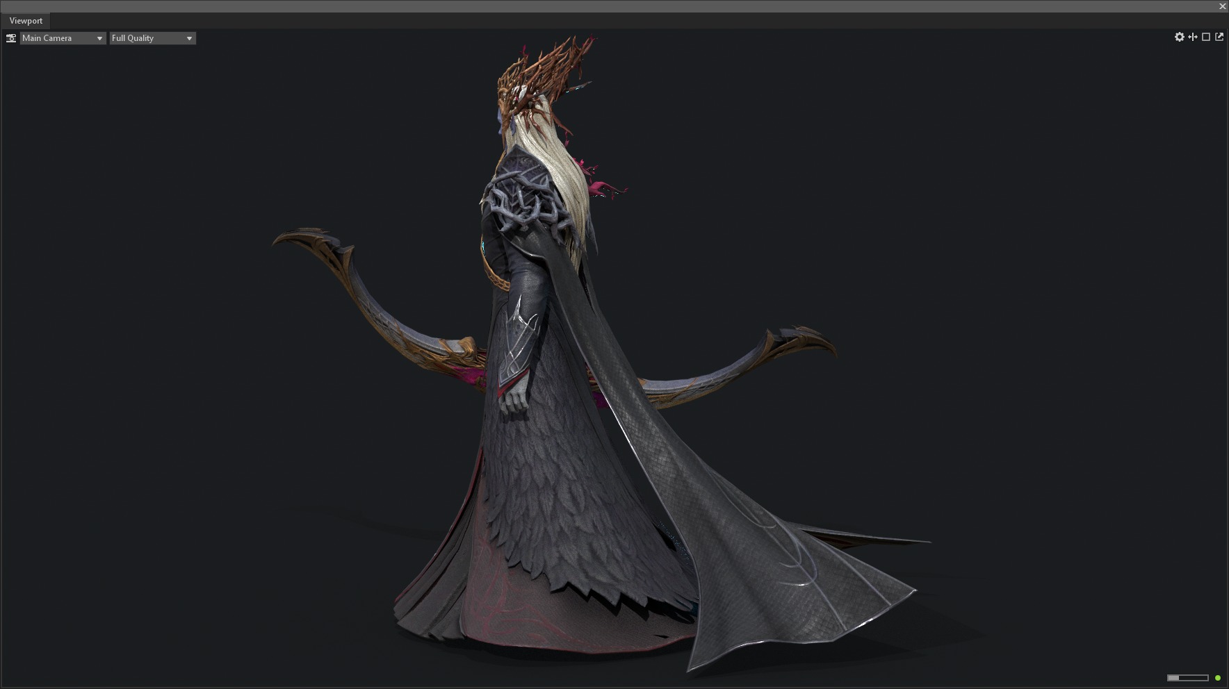 Dark elf 3D model_7