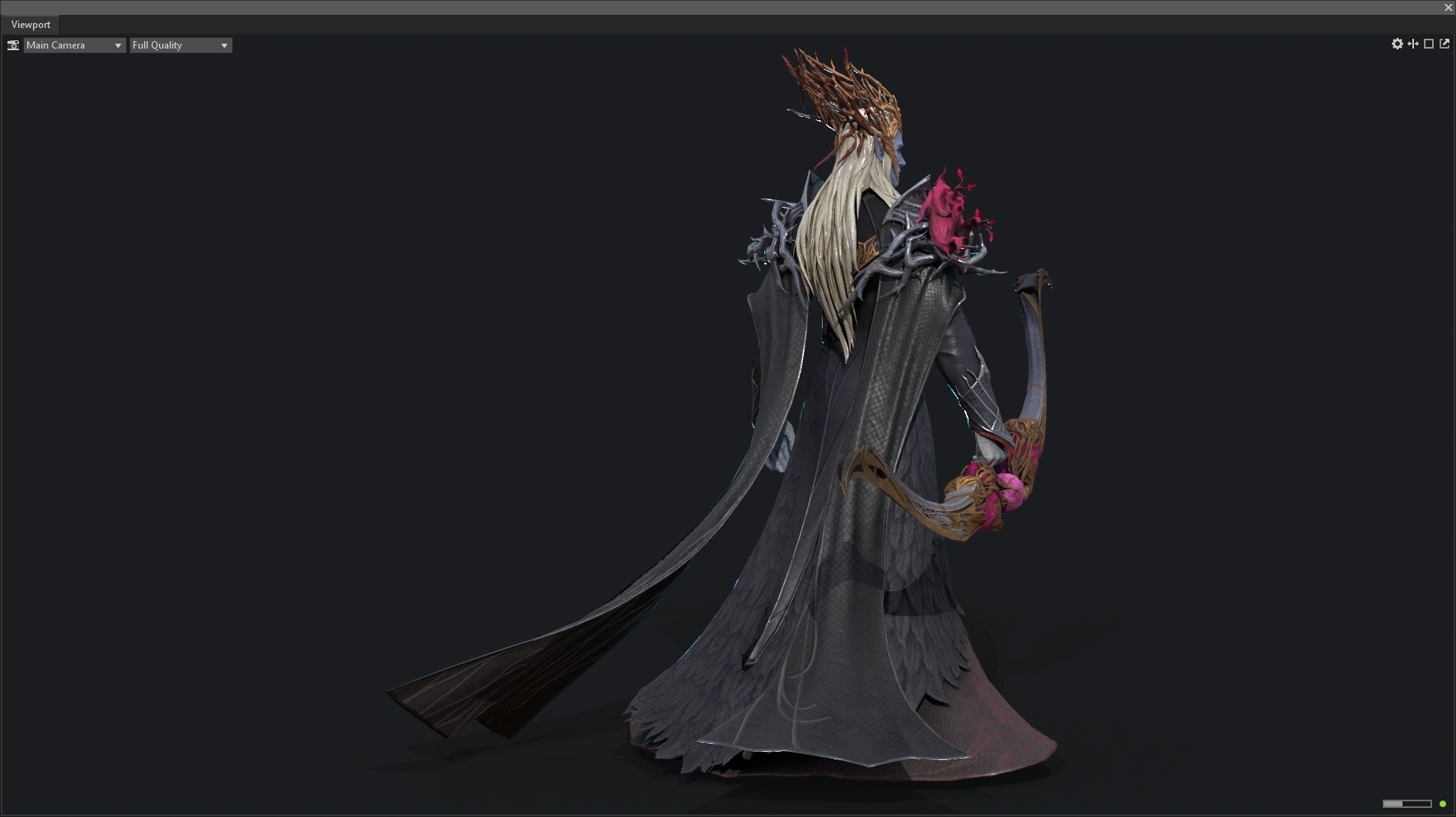 Dark elf 3D model_5