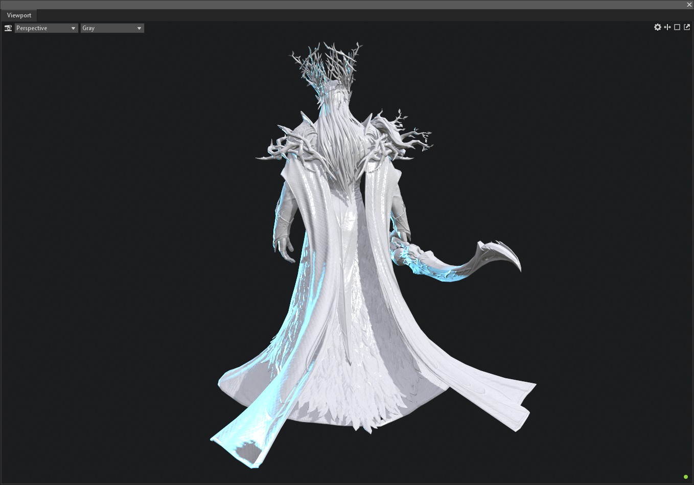 Dark elf 3D model_21