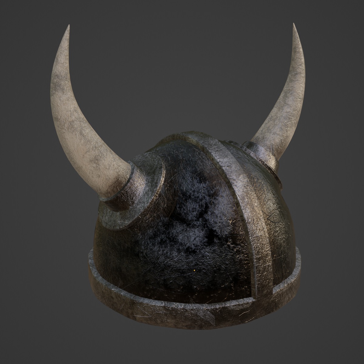 Viking Helmet 05 3D model_6