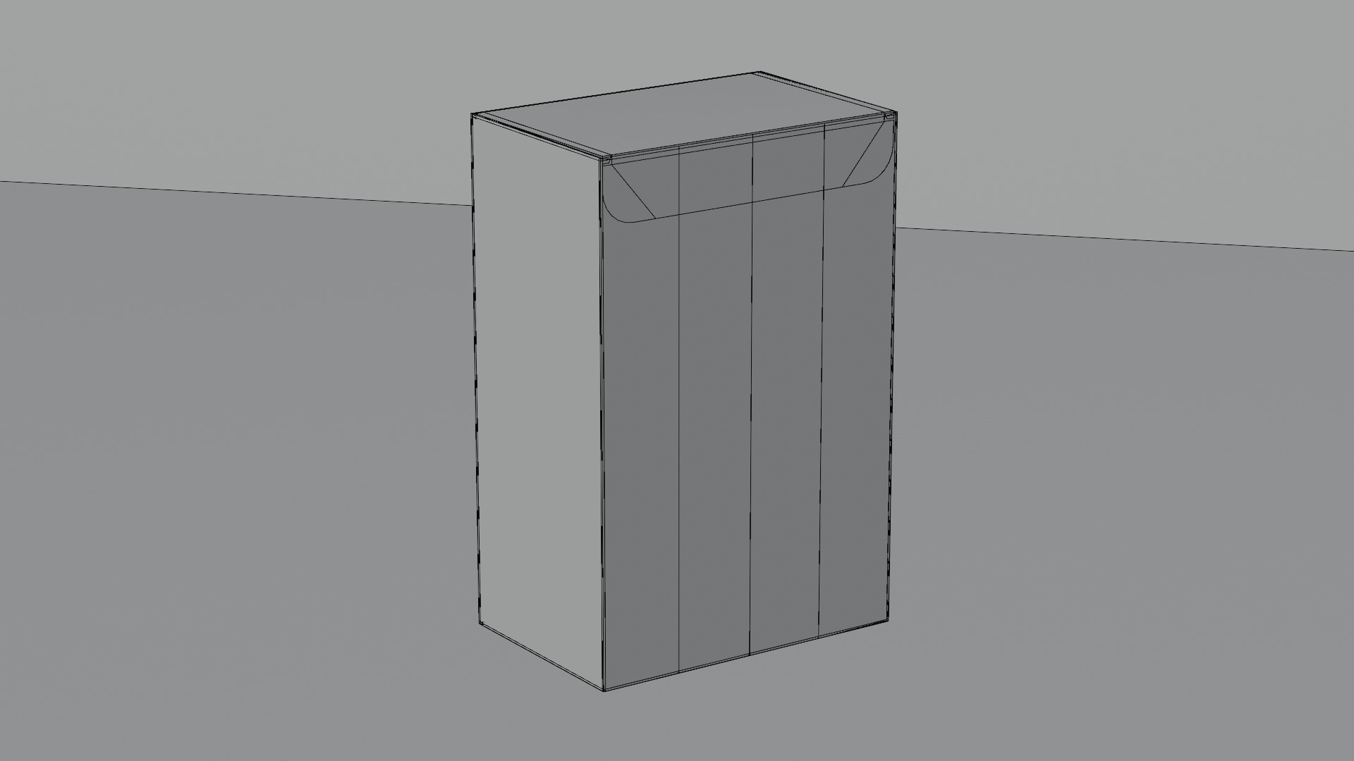 Paper box 3D model_5
