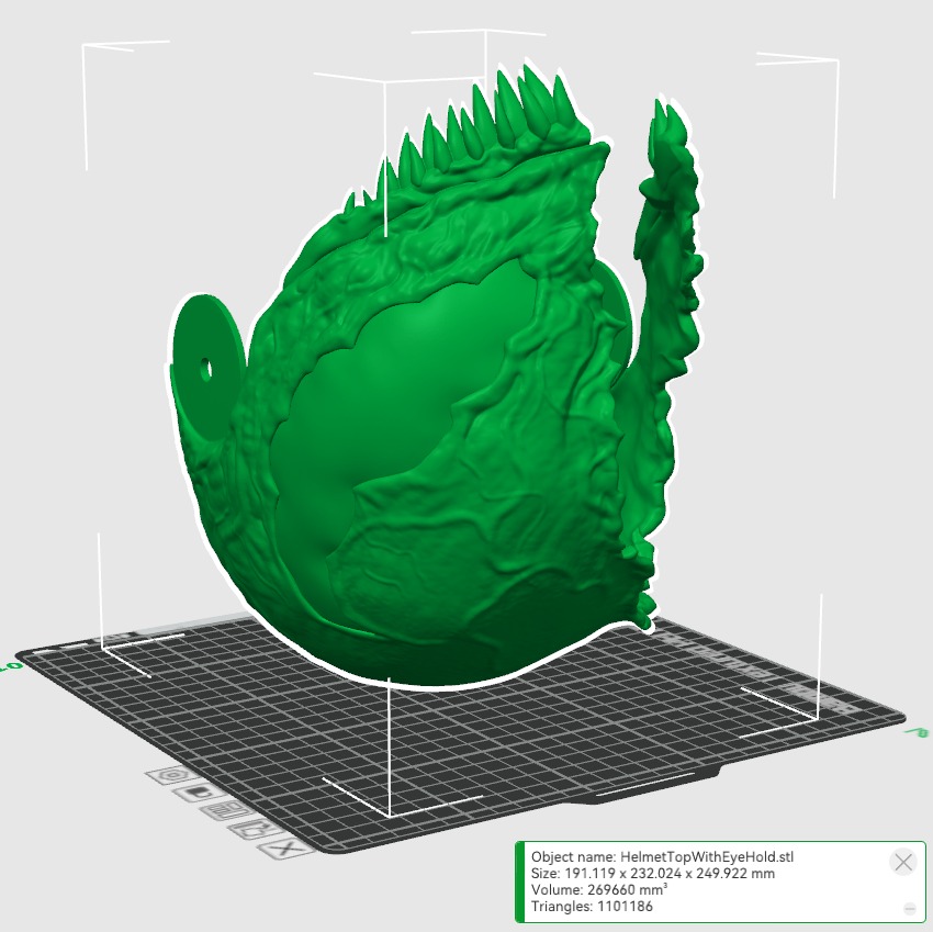 Venom Damaged Helmet Moveable - Marvel Movie 2024 3D print model_37