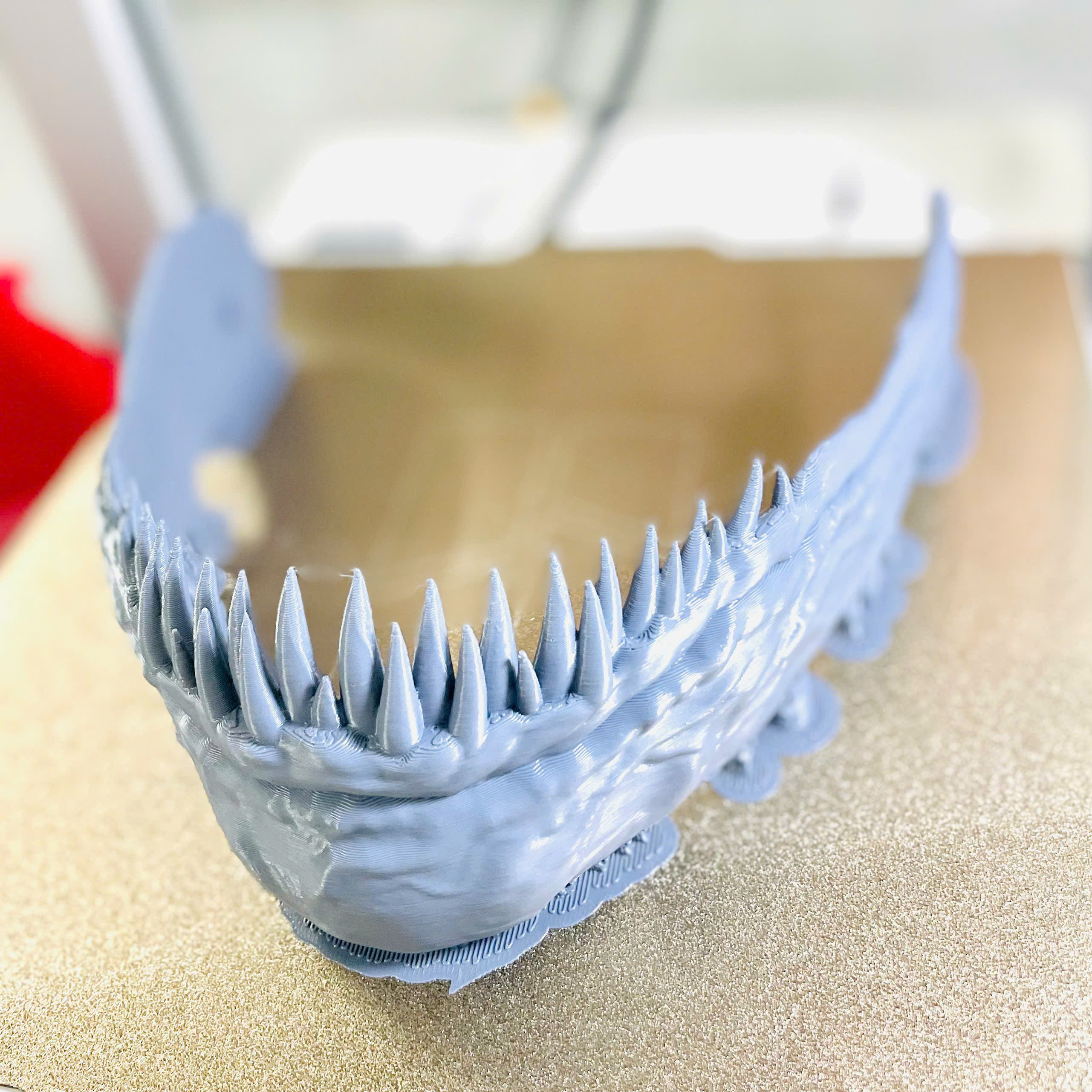 Venom Damaged Helmet Moveable - Marvel Movie 2024 3D print model_10