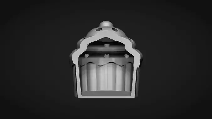 Cupcake Tealight Holder 3D print model