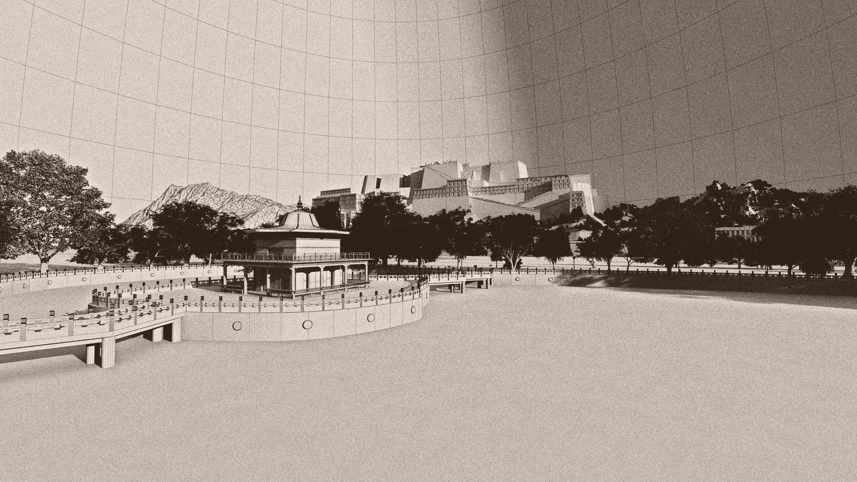 Potala Palace 3D model_8