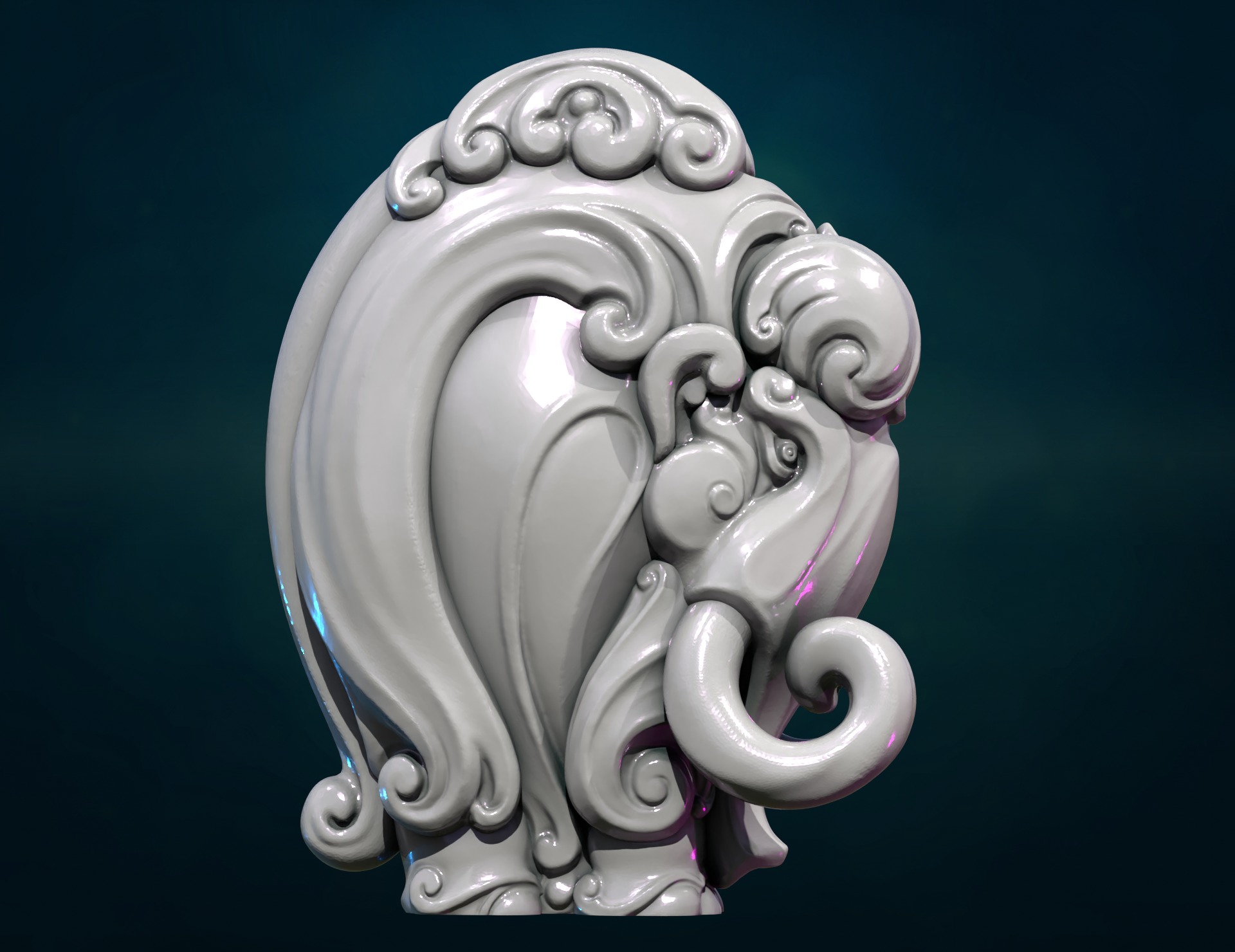 Mammoth II 3D print model_2