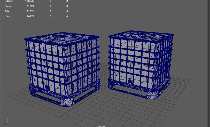 water tank 3D model_8